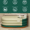 Ice Bath Tub for Athletes Cold Water Therapy Hot Tub Portable Folding Bathtub