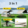 Instant Pop Up Camping Tent 6 Person Sunshade Shelter Hiking Fishing Outdoor AU