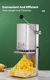 Automatic Potato Cutter Machine Spiral Potato for Curly Chips French Fries