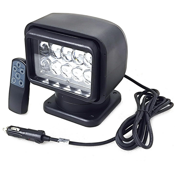 LED Search Light Remote Super Bright Spot Light Offroad SUV ATV Truck Boat Light