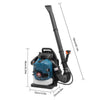 Petrol Leaf Blower 4 Stroke 75.6CC Ergonomic Backpack Commercial&home 331.2km/h