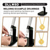 Spot Welder Automatic Numerical Control Touch Pulse Argon Dental Jewelry Machine