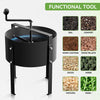 Rotary Soil Sifter Compost Sieve Garden Potting Sifting Mesh Rock Sand Sieve