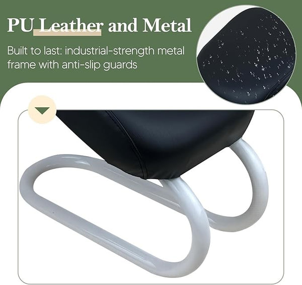 Ergonomic Meditation Prayer Stool Padded Kneeling Seat for Yoga Posture Support