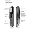 Smart Door Lock 3D Face Recognition w/ Video Doorbell Camera WiFi Fingerprint
