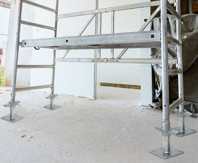 4 Pack Adjustable Leveling Jacks Feet 18/24" Baker-Style Scaffolding Equipment