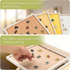 1500 Pieces Jigsaw Puzzle Table Tilting Puzzle Board with Cover Foldable Boards