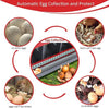 6 Hole Chicken Hen Coop Hutch Inside Outside Roll Away Lay Egg Nesting Box Metal