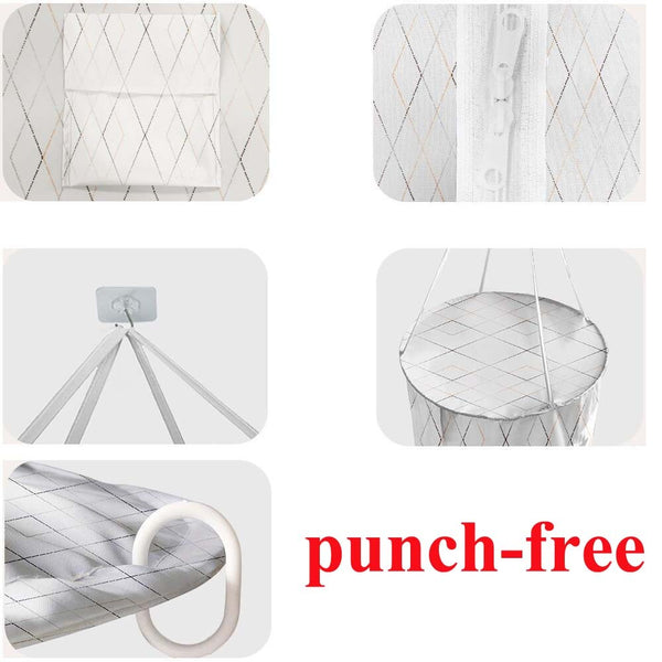 100x200cm Portable Round Shower Curtain for Outdoor Camping Beach Shower Toilet