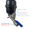 1-inch Single Valve Hydraulic Ram Pump Stainless Steel Water Hammer Pump