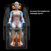 3D Massager Cushion Full Body Massage Mat Heating Vibration Kneading Shiatsu