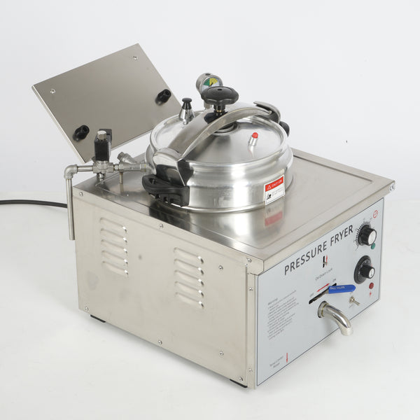 Constant Temp Food Oven Fryer Desktop Single Cylinder Electric Pressure Fryer