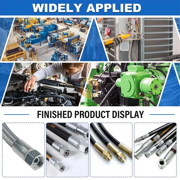 Pneumatic Hose Crimper High Pressure Hydraulic Hose Crimping Machine Shrinking