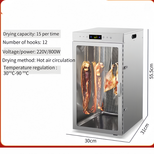 Stainless Steel Biltong Box Food Dehydrator Machine for Meat Jerky Beef Fruit
