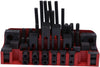 58 Pcs Pro-Series 1/2" T-Slot Hold Down Clamp Clamping Kit Bridgeport Mill Set