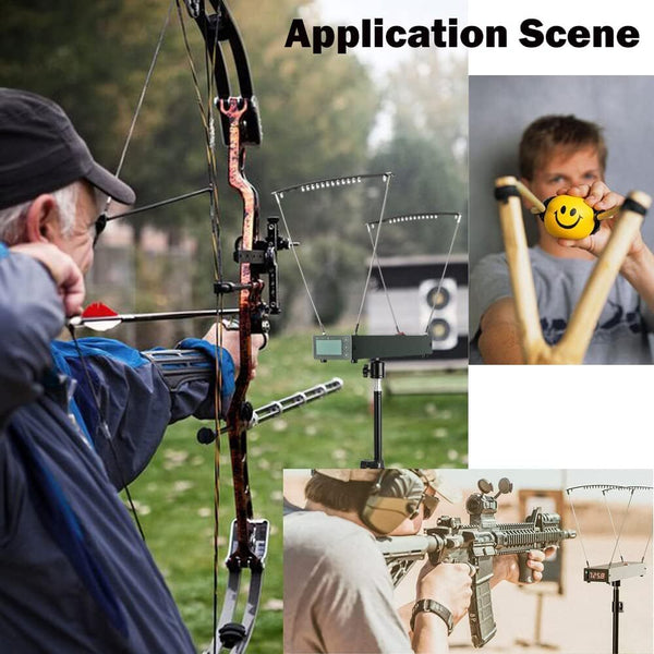 Shooting Chronograph Speed Meter Velocimetry Bullet Speed Measuring Tool 6500FPS