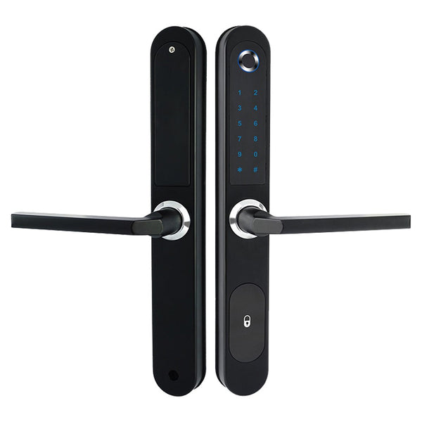 Fingerprint Door Lock Tuya APP Control Smart Slim Lock Electronic Door Lock AU