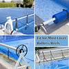Aqua Buddy Pool Cover Roller Attachment Straps Kit 8PCS for Swimming Solar Pool
