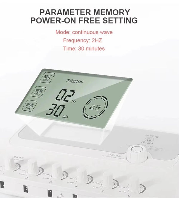 EMS Electro Stimulator TENS Acupuncture Massager Physiotherapy Muscle Therapy AU
