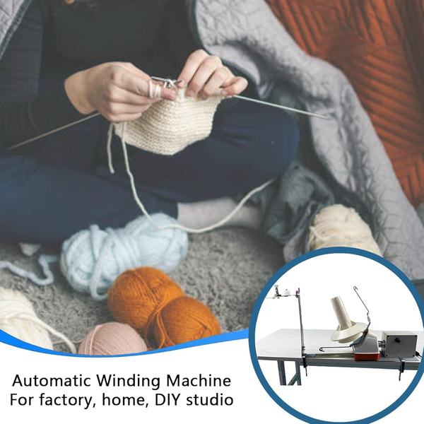 Commercial Electric Yarn wool Winder Auto Yarn Ball Winder Speed Adjustable AU