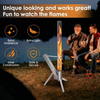 Wood Pellet Fire Pit Outdoor Patio Rocket Stove Heating Stove For Camping Party