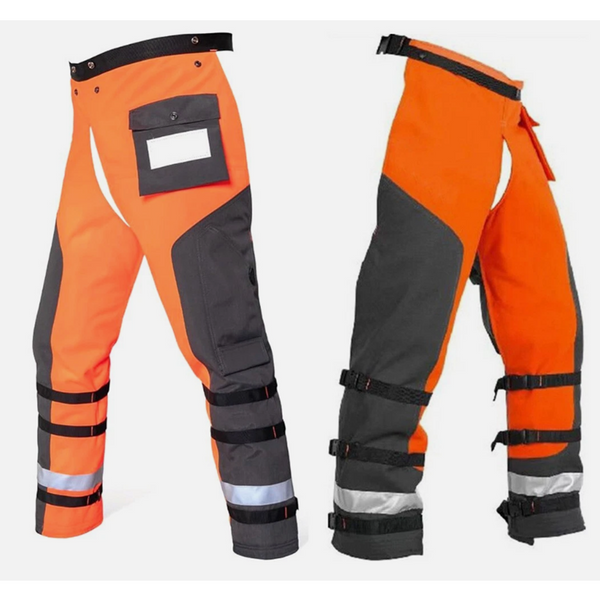 M/L Cutting Edge Chainsaw Pants Adjustable Fit 9 Layers Of Unmatched-Protection