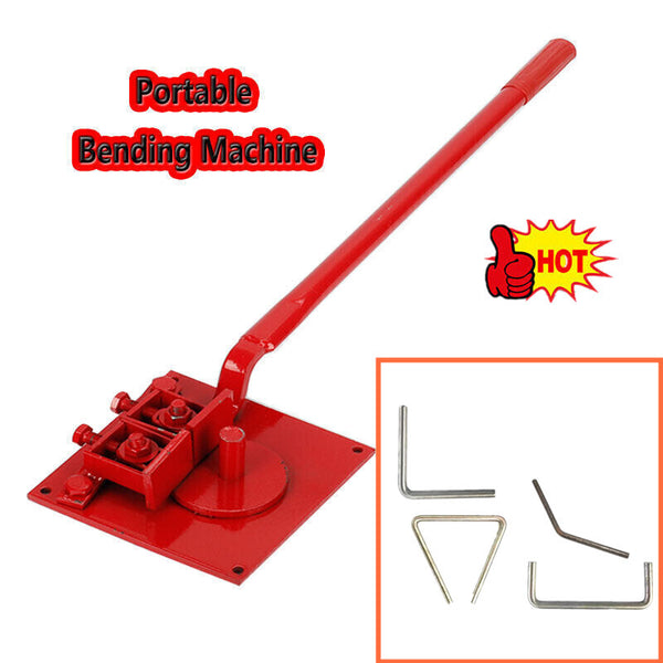 Manual Bending Machine Bar Bender And 1-20mm Portable Bending Machine Heavy Duty
