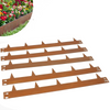 Steel Landscape Edging 5x Garden Border Lawn Edging for Tree Ring Yard & Pathway