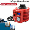 Variable Voltage Converter Transformer with LCD Display 220V Input 0-300V Adjust