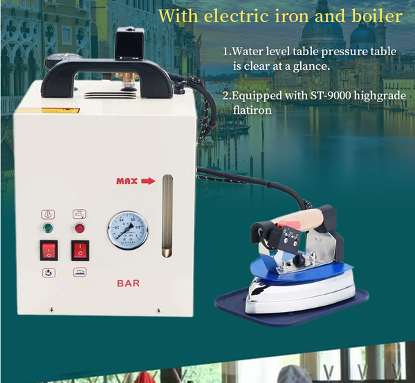 Industrial Steam Iron Boiler 4 L Water Tank Hanging Iron Booster Steam AU PLUG
