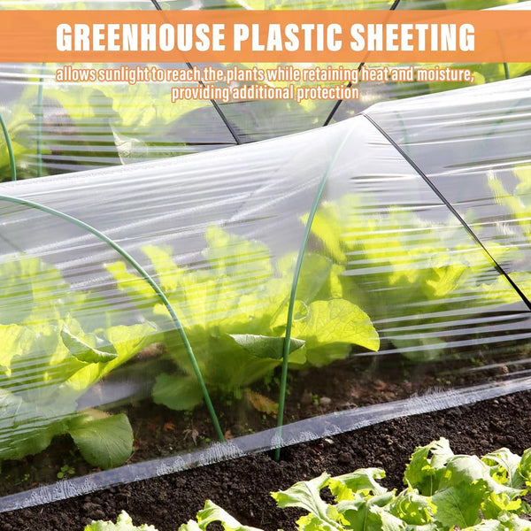 0.15mmPlastic Film Cover Clear Greenhouse Plastic Sheeting Heavy Duty Greenhouse