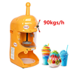 350W Ice Shaver Machine 90kgs/h Snow Cone Machine Commercial Shaved Ice Machine
