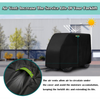 Forklift Cover Waterproof for Forklifts Up to 8000Lb Sun Rain Snow UV Protection