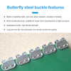 60cm*4pcs  Conveyor Belt Fastener Carbon Steel Conveyor Staples Lacing Belt