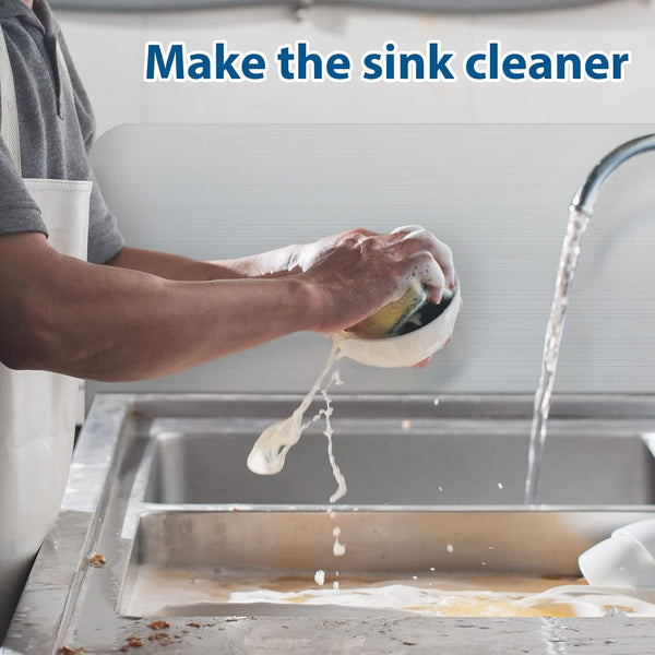 Kitchen Sink Splash Guard Kit for Kitchen Bathroom Waterproof Wall Mounted Guard