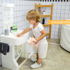 Adjustable Wash Basin Station For Child Toddler Early Training Learning Plastic