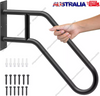 26" Hand Rails for Outdoor Steps U-Shape Handrails Safety Railing Grab Bar AU