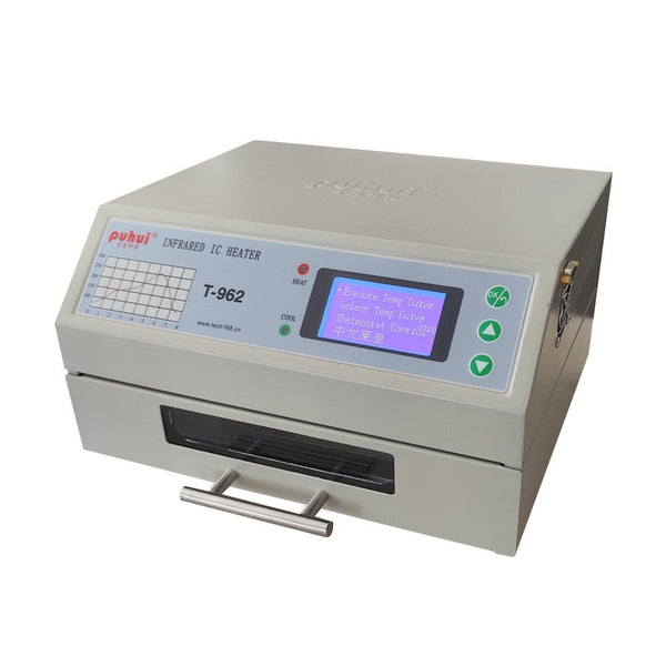 Reflow Oven Desktop Infrared Soldering Machine Infrared Reflow Oven IC Heater AU