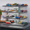 1:64 Scale Diecast Model Car Display Case with USB Light for Hot Wheels Matchbox