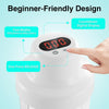 Upgraded Resin Bubble Remover 95kPa Vacuum Resin Machine for DIY Crafts Jewelry