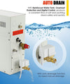 9KW Steam Generator Machine Auto Drain Sauna Bath Shower Heating for Space 9m³