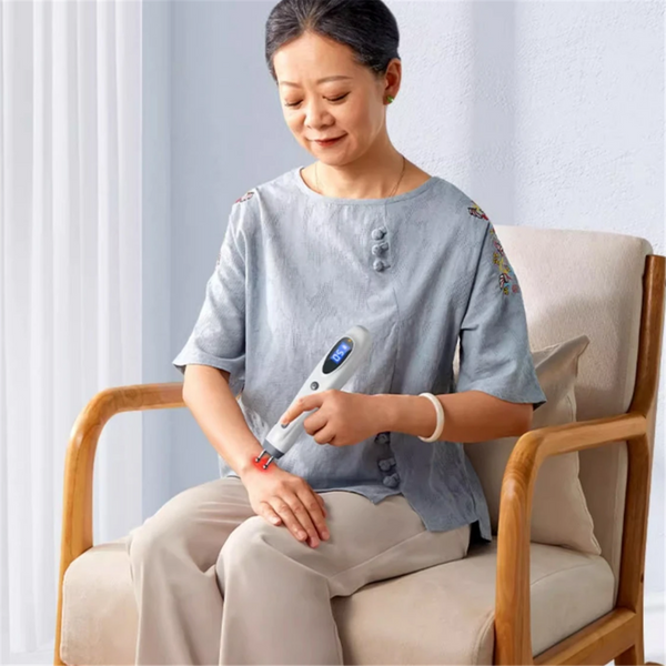Electronic Acupuncture Pen Meridian Acupressure Point Massage Pulse Therapy