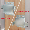 Heavy Duty Garage Door Lock Slide Latch Galvanized Steel for Most Garage Door AU