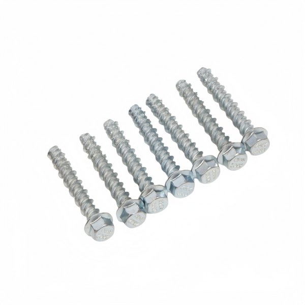 M6x50mm Flanged Hex Head Bolts 1000pcs Flange Hexagon Screws Carbon Steel