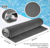 Drainage Non-slip Mat Pool Flooring Mat Swimming Pool PVC Splash Matting 5m*0.9m