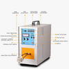 15KW High Frequency Induction Heating Furnace 30-100khz Heater Furnace 220V AU