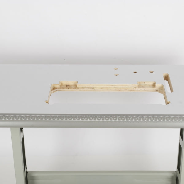 Sewing Machine Table Heavy Duty Steel Composite Sturdy Frame For Tailor Use