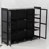 Nisorpa 3-5 Door Display Storage Cabinet for Lego Toy Cupboard Display cases AU