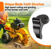 9pack High Speed Cutting Teeth Left&Right&Staight Stump Grinder Teeth AU Stock