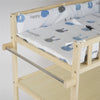 Baby Changing Table Portable Infant Diaper Changing Table with Storage Shelf